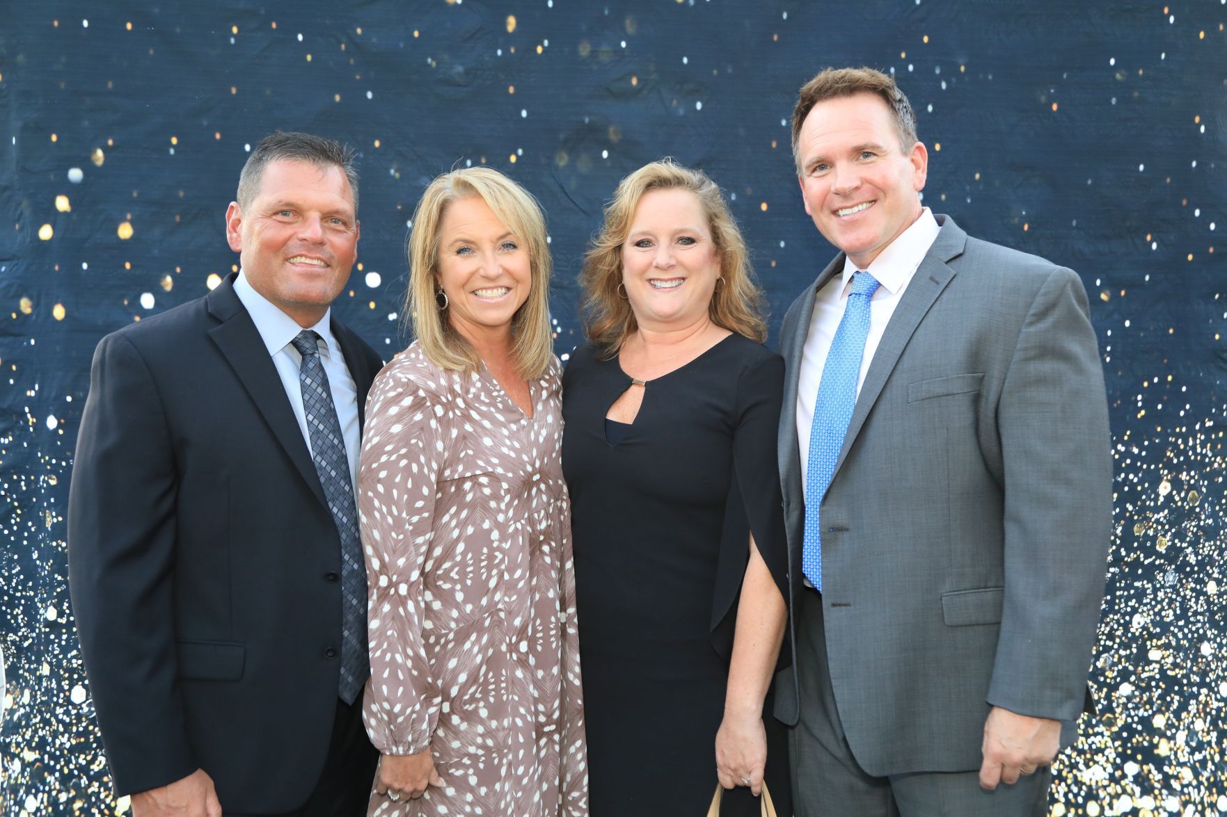 Pat and Debbie Grimshaw, Rhonda and Brad Kloeppel